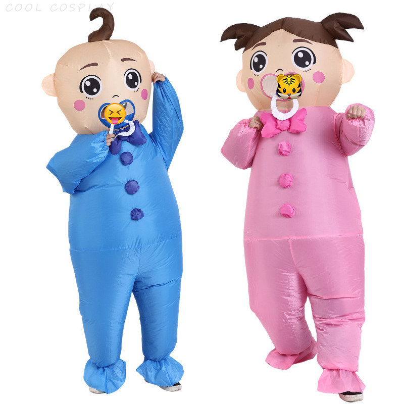 Baby Clothing Dresser - Kostum Tiup Dewasa untuk Cosplay Bayi,
