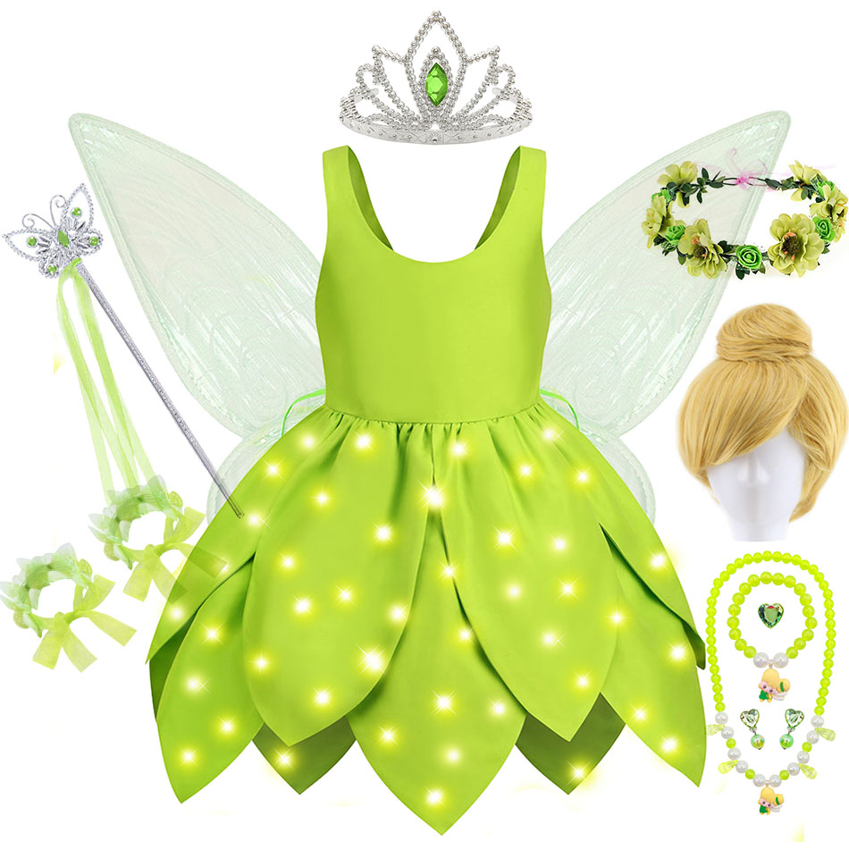Baby Clothing Dresser - Baju peri Tinker Bell anak perempuan,