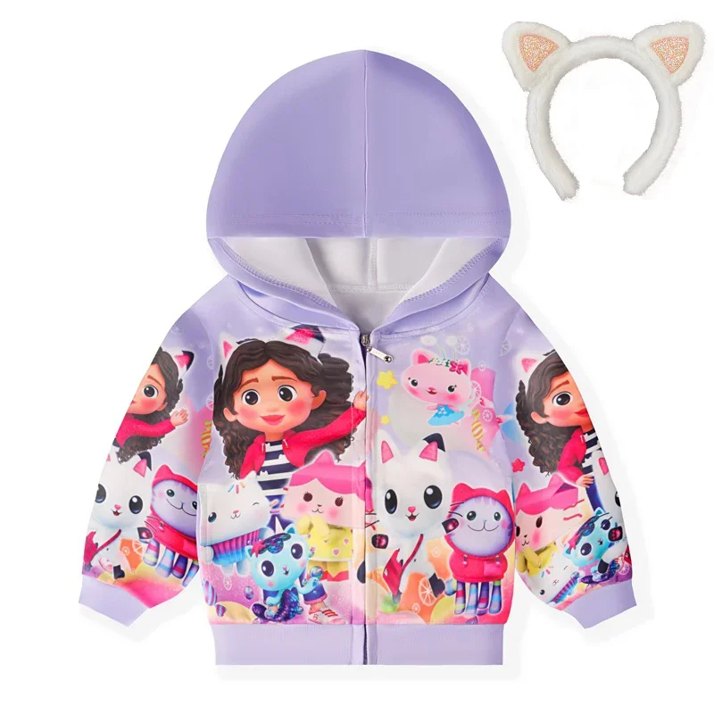 Baby Clothing Dresser - Jaket Hoody Kucing Cosplay Rumah Boneka