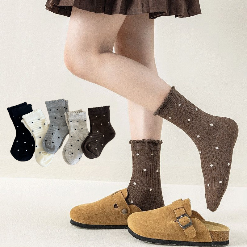 Toddler Sock Set - 5 Pasang/Set Kaus Kaki Anak-anak untuk