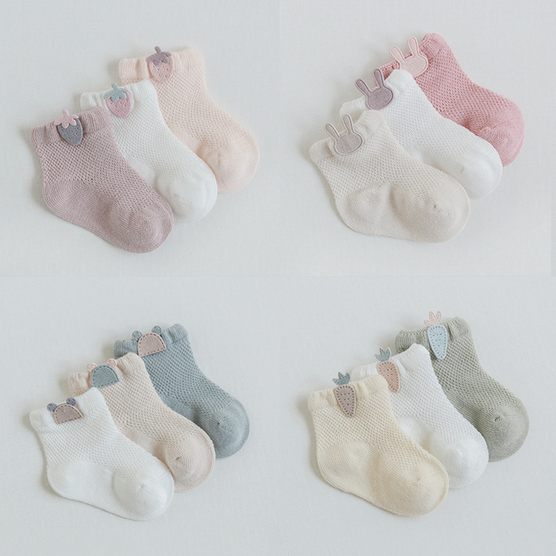 3 Pasang/Lot Kaus Kaki Bayi Ba - Toddler Sock Set ulasan dan harga