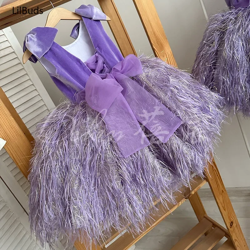 Gaun Tanpa Lengan Bulu Putri B - Baby Clothing Dresser ulasan dan harga