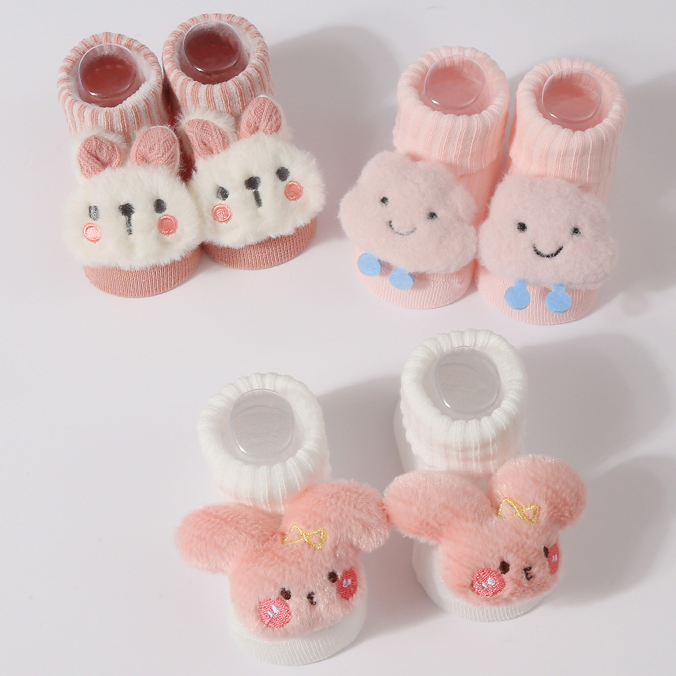3 Pasang/Set Kaus Kaki Bayi Pe - Toddler Sock Set ulasan dan harga