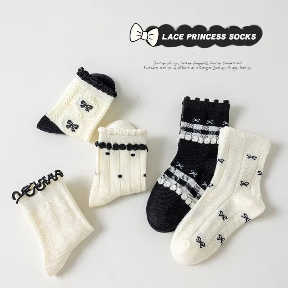 5 Pasang Set Kaus Kaki Katun M - Toddler Sock Set ulasan dan harga