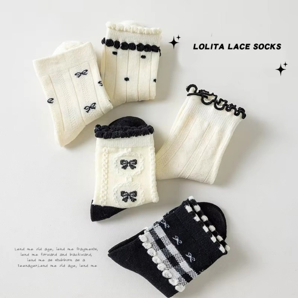 5 Pasang Set Kaus Kaki Katun M - Toddler Sock Set ulasan dan harga