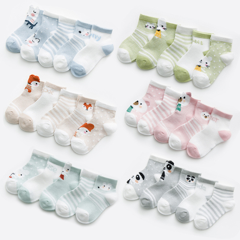 5 Pasang/Lot Kaus Kaki Bayi Ba - Toddler Sock Set ulasan dan harga