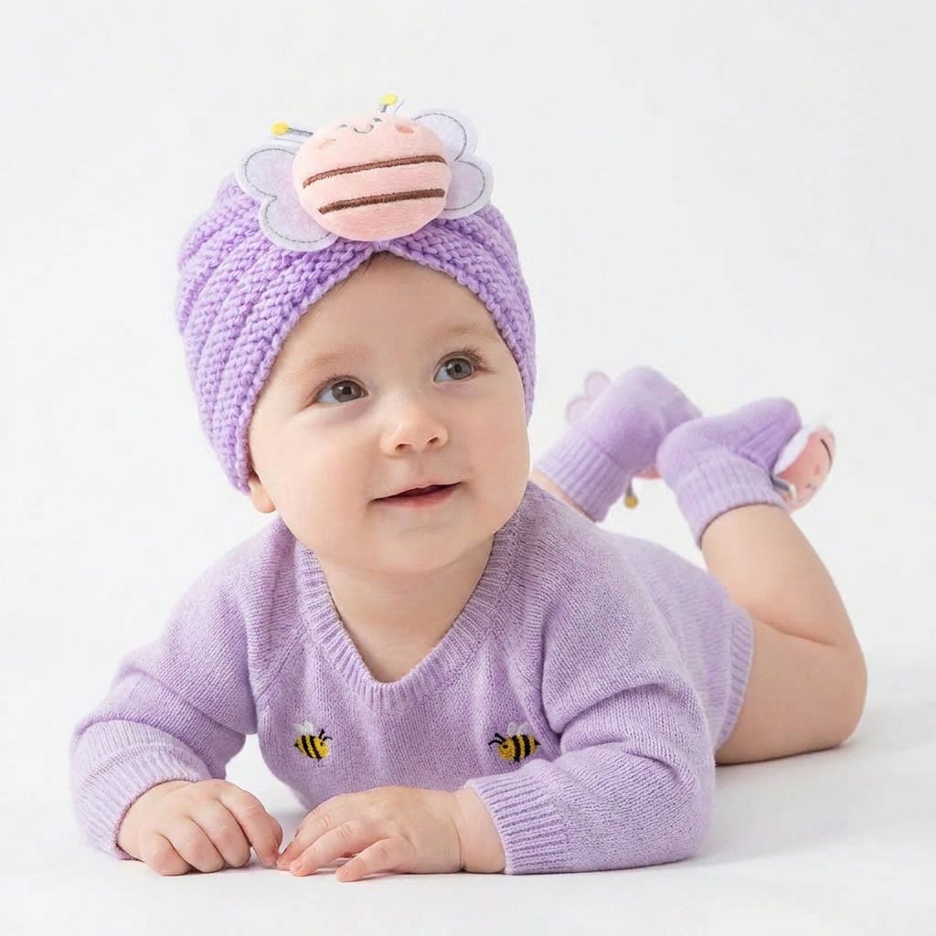 2Pcs/Set Set Topi dan Kaus Kak - Toddler Sock Set ulasan dan harga